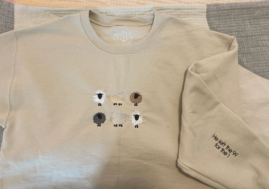 Parable of Lost Sheep Sweatshirt