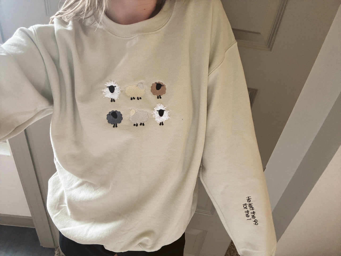 Parable of Lost Sheep Sweatshirt